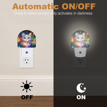 Night Lights Plug into Wall (Fabulous Cat)