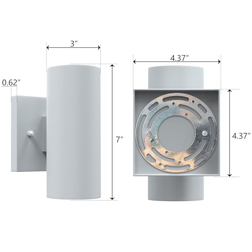 Aluminum Cylinder Up Down Lights
