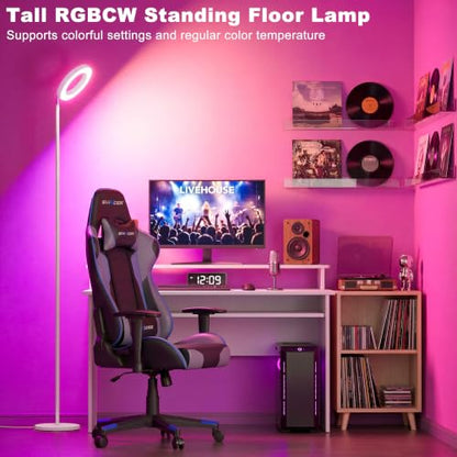 36W RGB Floor Lamp with Remote