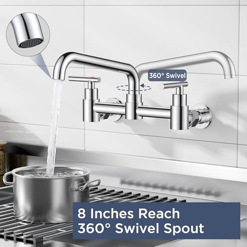 Wall Mount Kitchen Faucet