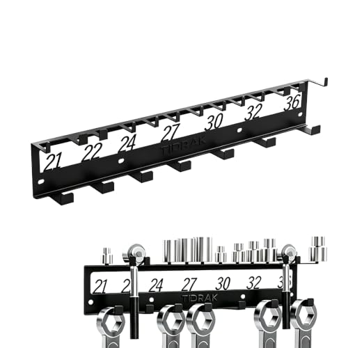 Combination Wrench & Socket Organizer Rack