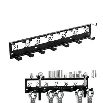 Combination Wrench & Socket Organizer Rack