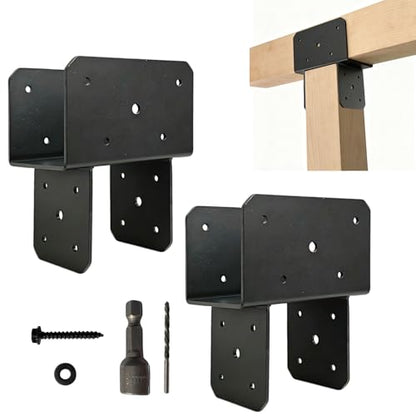 Post Anchor Connector Heavy Duty Post Caps Tie Bracket