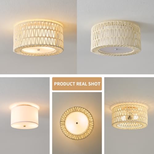 Boho Flush Mount Ceiling Light