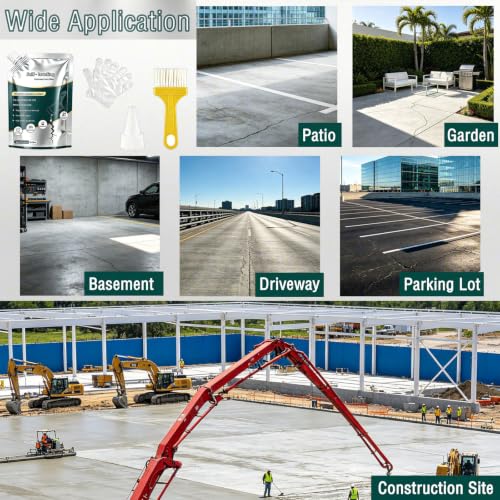 Self Leveling Concrete Crack Filler Kit