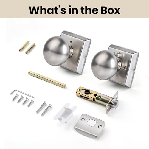 Door Knob Stainless Steel