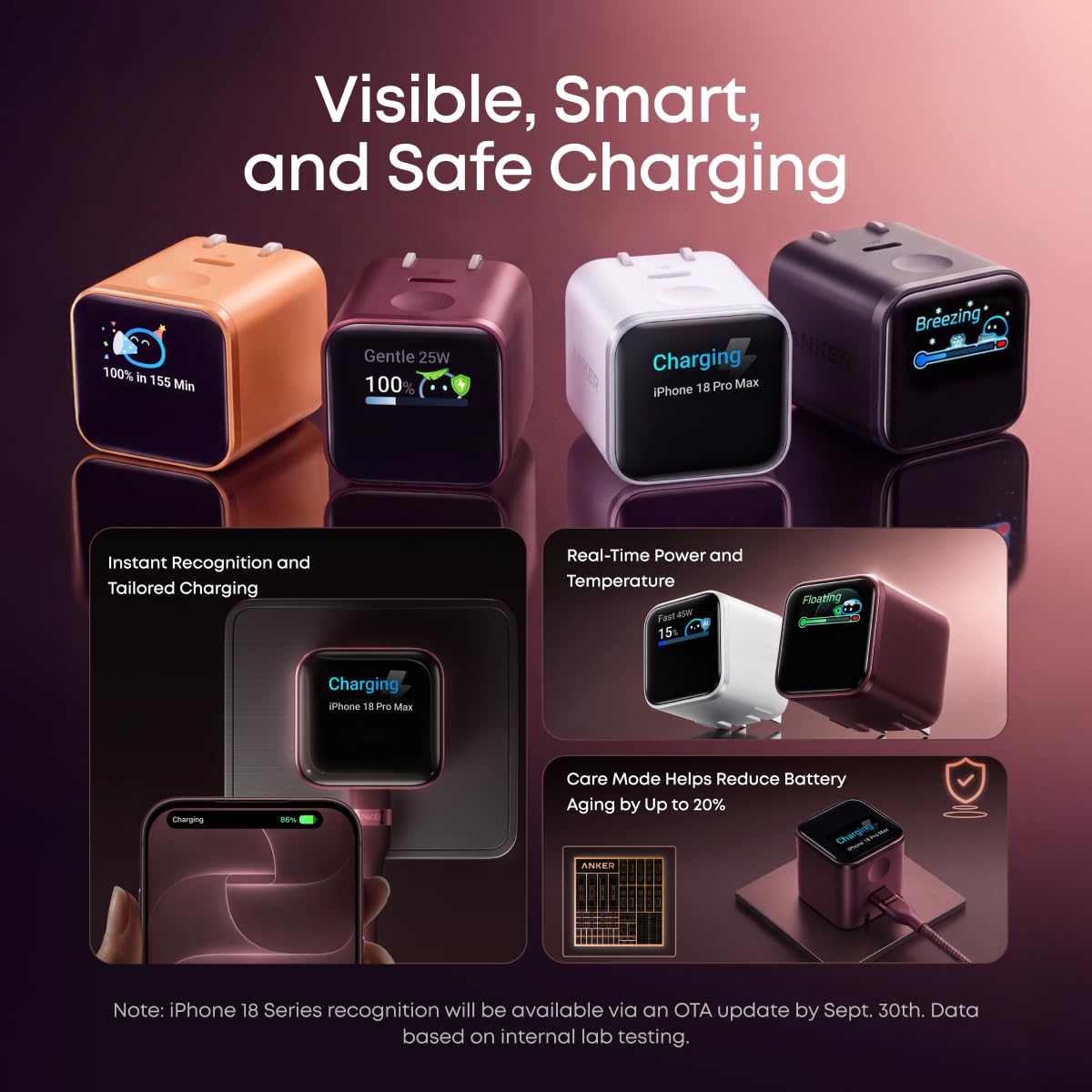 Nano Smart Display Charger (Black1)