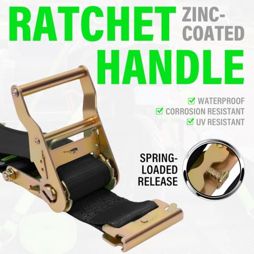 E Track Ratchet Straps