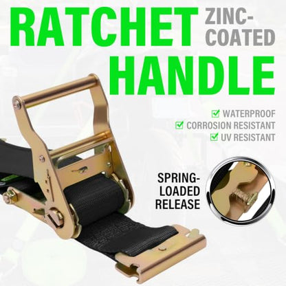 E Track Ratchet Straps