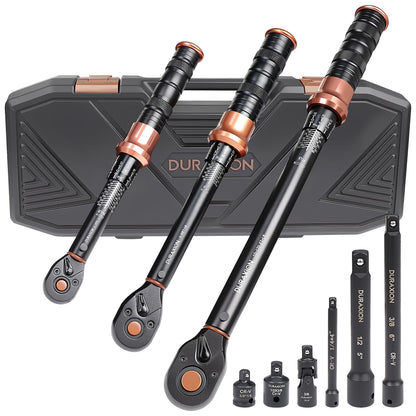 Torque Wrench Set 1 (1/4 3/8 1/2" 20-240IN.LB,5-50,10-170FT.LB)