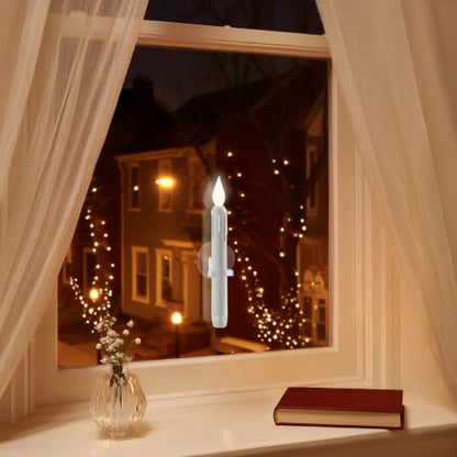 6 Pcs Sensor Dawn to Dusk Window Candles