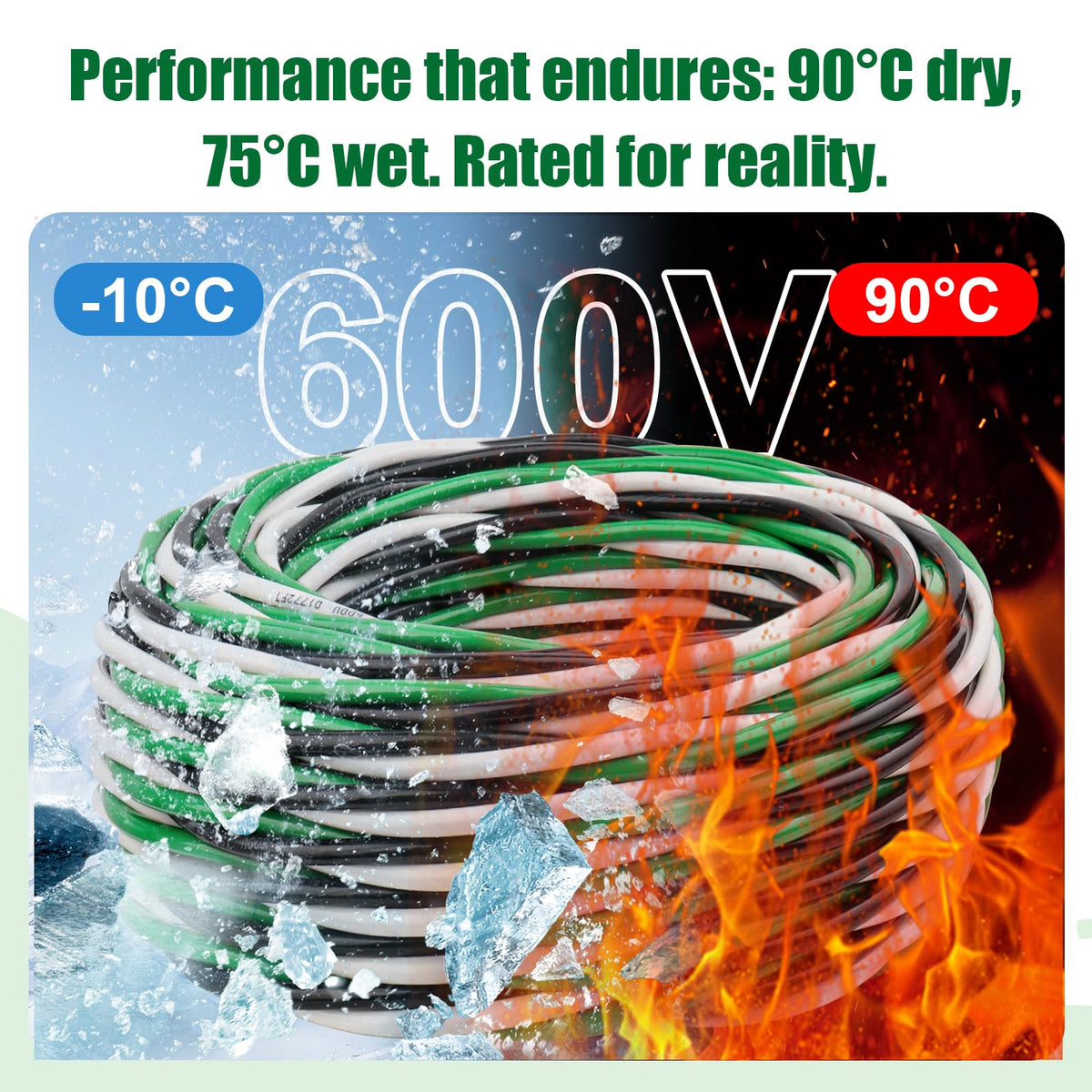 10 AWG THHN Wire 3 (100 FT)