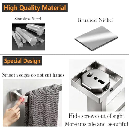 Towel Bar 23.6 Inch Bathroom Towel Holder