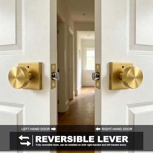 Interior Privacy Door Knob (Matte Gold)
