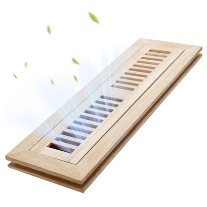 Oak Floor Register