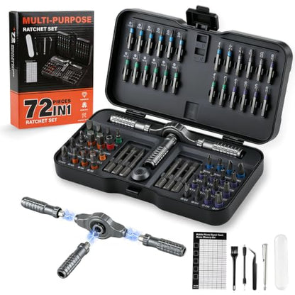 Precision Ratchet Screwdriver Set