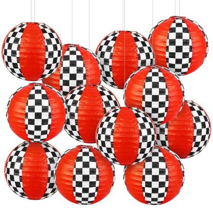 12 Pack 8 Inch Paper Lanterns