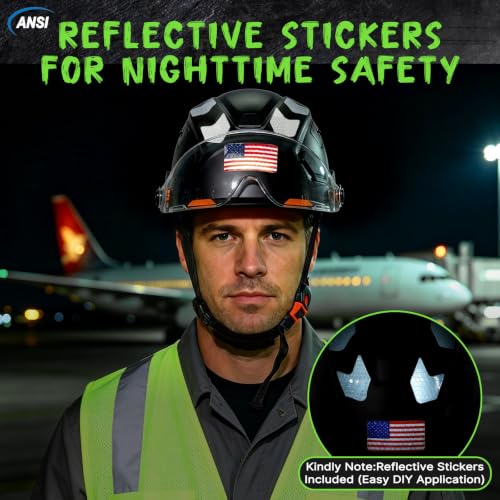 ANSI Z89.1 Type 2 Safety Helmet with Visor