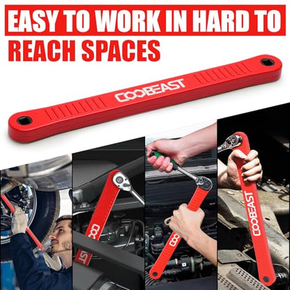 3 8 inch offset extension wrench Impact Ready Socket Wrench Extender Tool