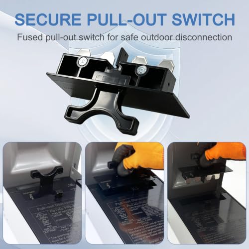 Fused AC Disconnect Box