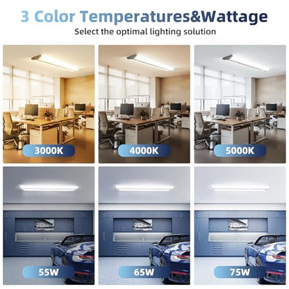 4FT 6.4" W LED Wraparound Light