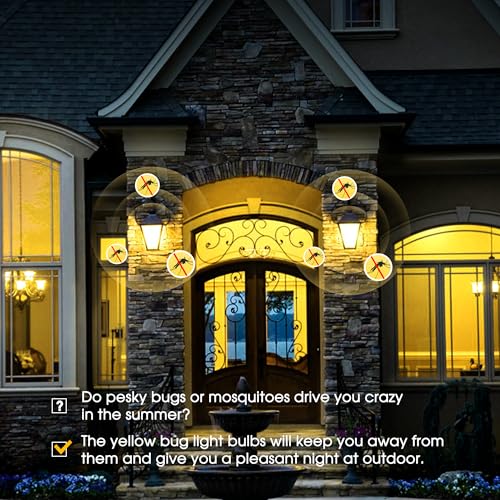 Dusk to Dawn Bug Light Bulbs Outdoor
