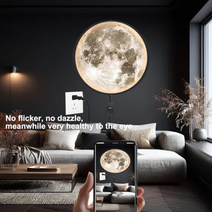 led wall Moon Light