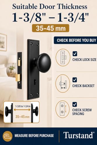 Mortise Lock Set for Interior Door