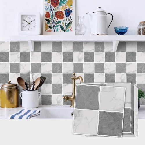 3D Peel and Stick Kitchen Backsplash Tile Stickers Decal Panel