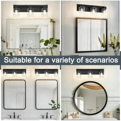 Modern Bathroom Lighting Fixtures Over Mirror