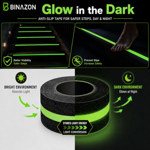 Anti Slip Grip Tape Glow in the Dark