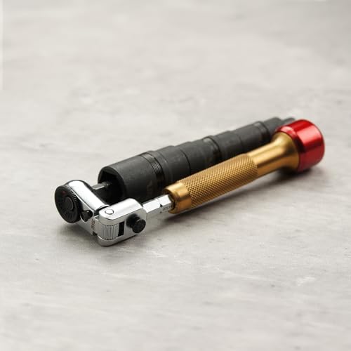 EDC Flex Head Ratchet Wrench with T