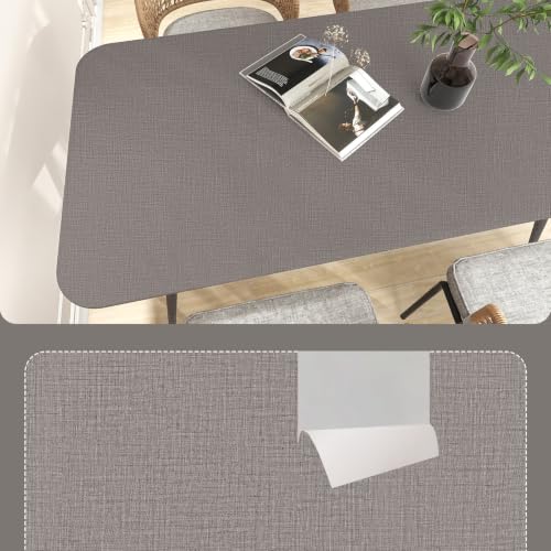 Grasscloth Peel and Stick Wallpaper Textured Contact Paper Faux Linen Removable Self Adhesive Vinyl Wallpaper for Bedroom Living Room Cabinets