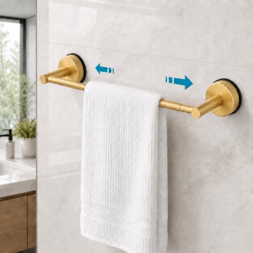 Extendable Suction Cup Towel Bar