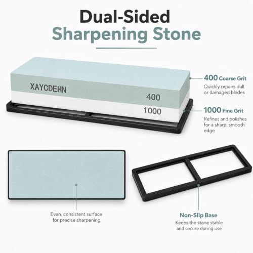 Knife Sharpening Stone Set