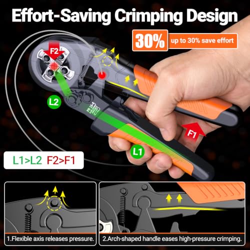 Insulated Crimping Tool Set with Storage Case
