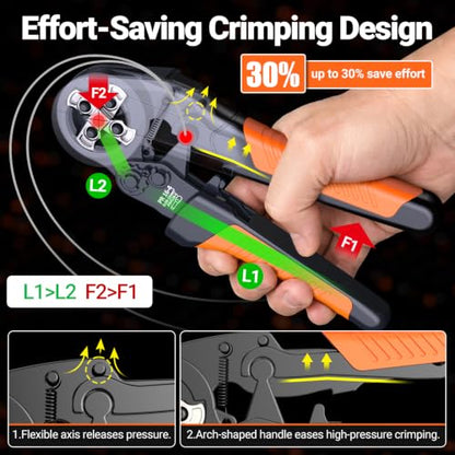 Insulated Crimping Tool Set with Storage Case