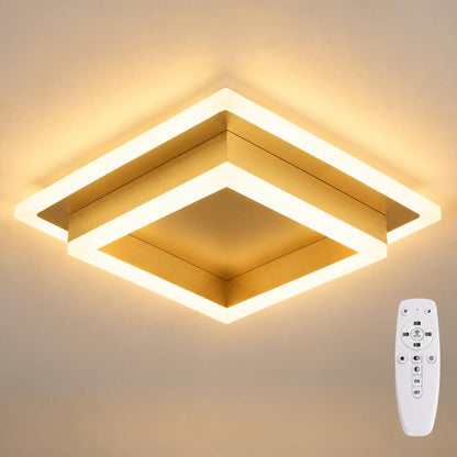 Modern LED Ceiling Light (Gold / 10.62 Inches)