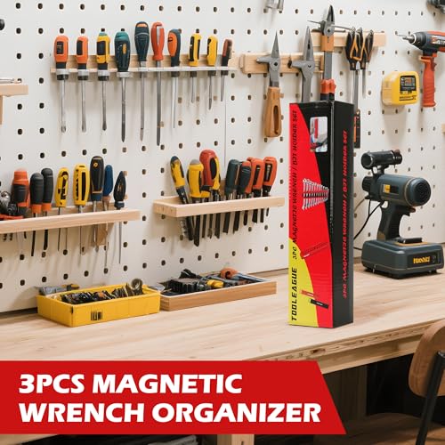 Magnetic Wrench Organizer Set & 1