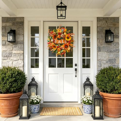 Fall Wreaths for Front Door