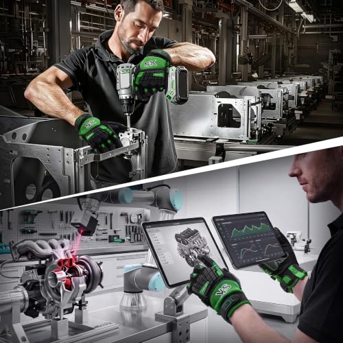 Unisex Heavy impact Touchscreen Work Gloves
