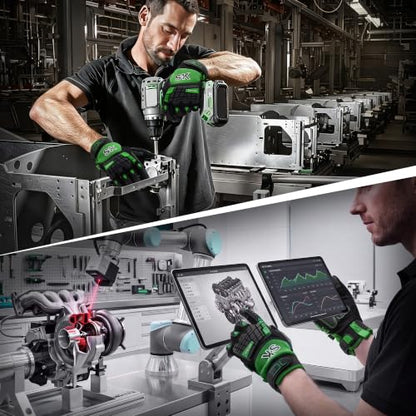 Unisex Heavy impact Touchscreen Work Gloves