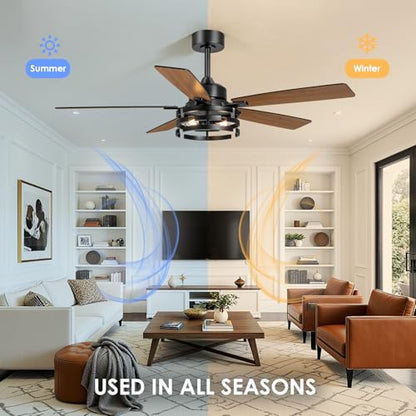 52 Inch Ceiling Fan with Light