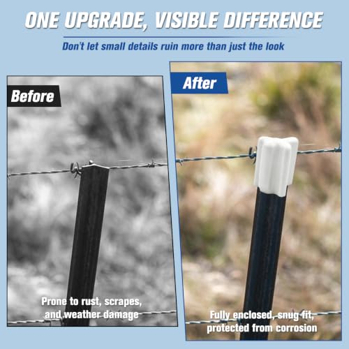 Safe T Shaped Post Caps
