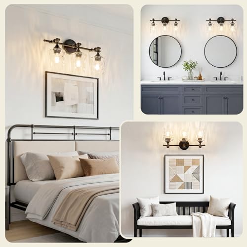 3 Light Bathroom Light Fixtures