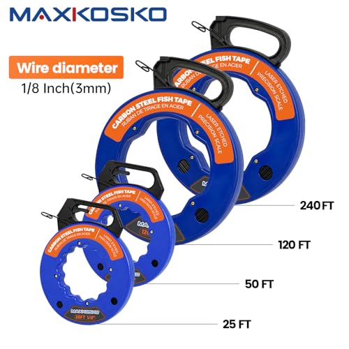 Upgraded Carbon Steel Electrical Fish Tape