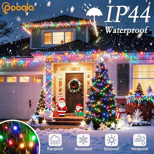 Clear Wire LED String Lights Indoor Christmas Lights Battery Powered