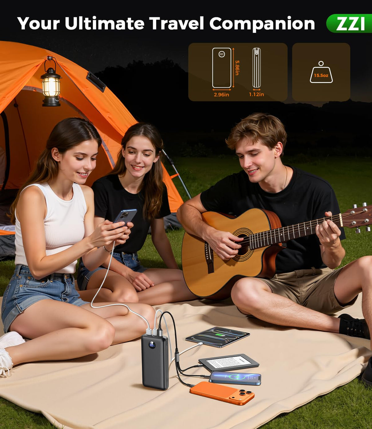Portable Charger Power Bank 60000mAh