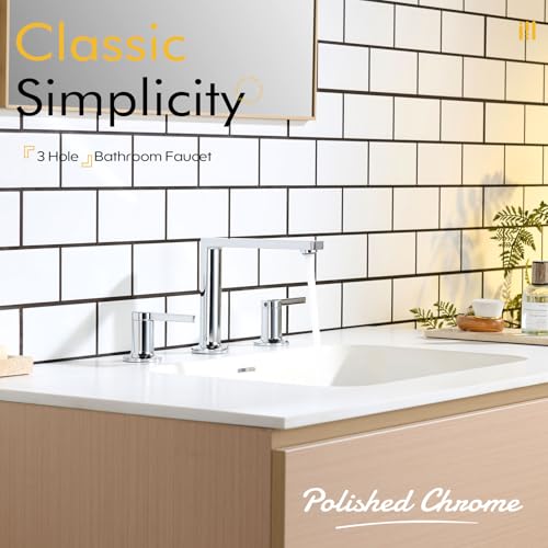Bathroom Sink Faucets for Vanity (Polished Chrome / 1.2 GPM)