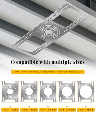 New Construction Mounting Plate for Recessed Light